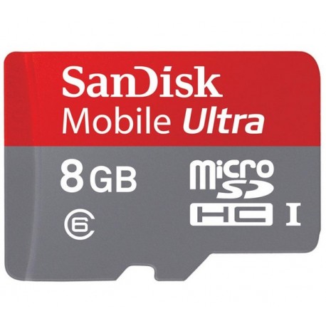 Micro SDHC - 8 Go