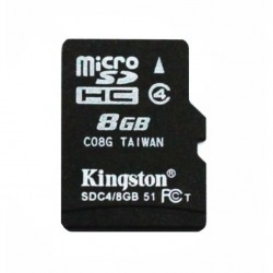 Micro SDHC - 8 Go